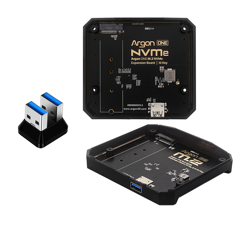 Argon One V3 M.2 Nvme Case - Argon ONE M.2 拡張ボード USB 3.0