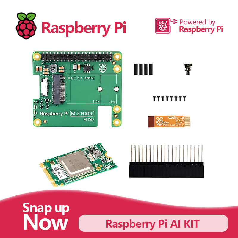 Raspberry Pi Ai Kit Hailo-8L - Raspberry pi 5 aiキット、公式m.2ハットHailo-8L、公式aiアクセラレーター