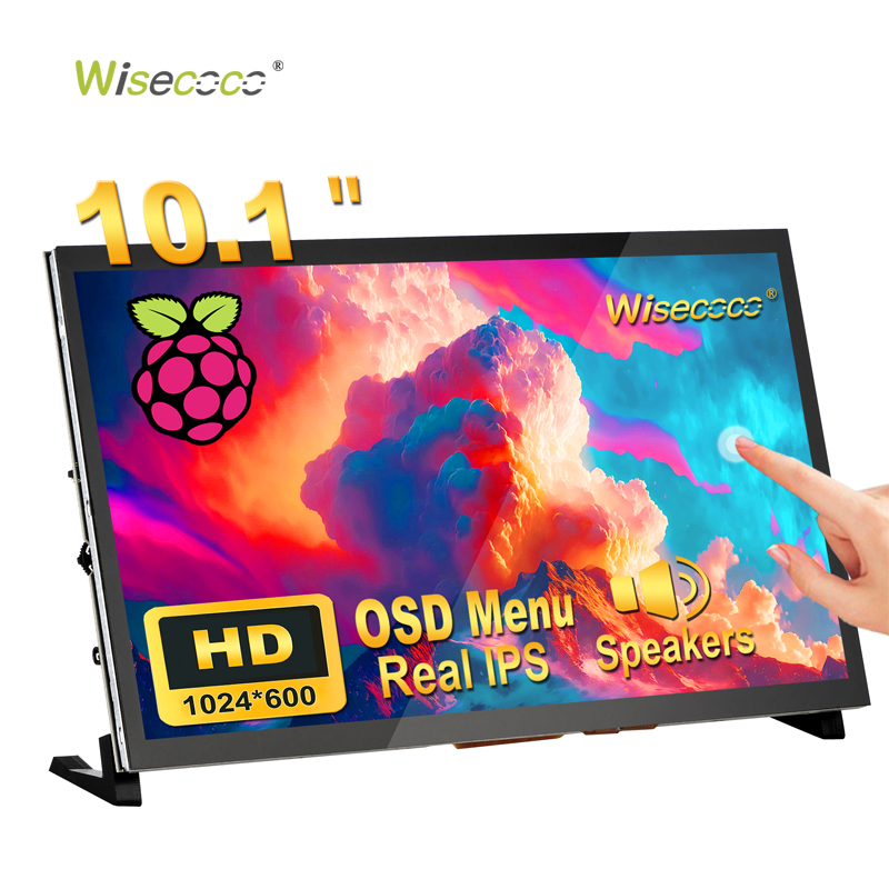 Raspberry Pi 10.1 Inch Capacitive Touch Screen Ips - 5 7 10.1インチ 1024*600 HD IPSパネル
