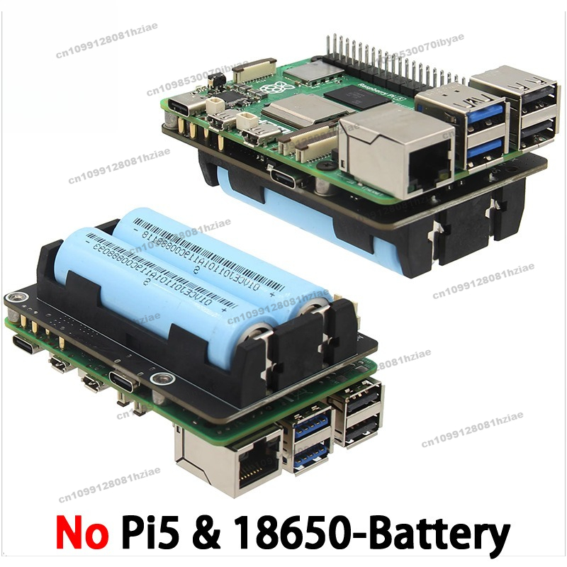Raspberry Pi Uninterrupted Power Supply Ups 18650 - X1200 Raspberry Pi 5 UPS 電源管理拡張ボード