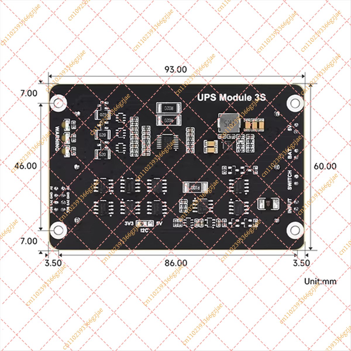 Raspberry Pi Uninterrupted Power Supply Ups 18650 - FY Persevering- Raspberry Pi 5 UPS
