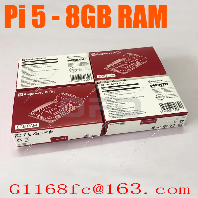 Raspberry Pi 5 8Gb Board - Pi 5 2GB/4GB/8GBメモリ開発ボード シングルボードコンピュータ Raspberry Mini