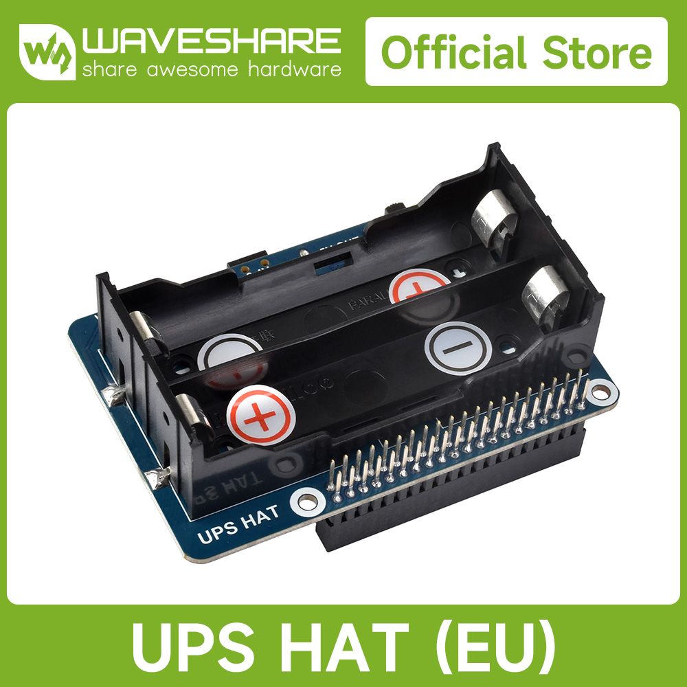Raspberry Pi Uninterrupted Power Supply Ups 18650 - Waveshare 無停電電源装置 UPS HAT Raspberry Pi