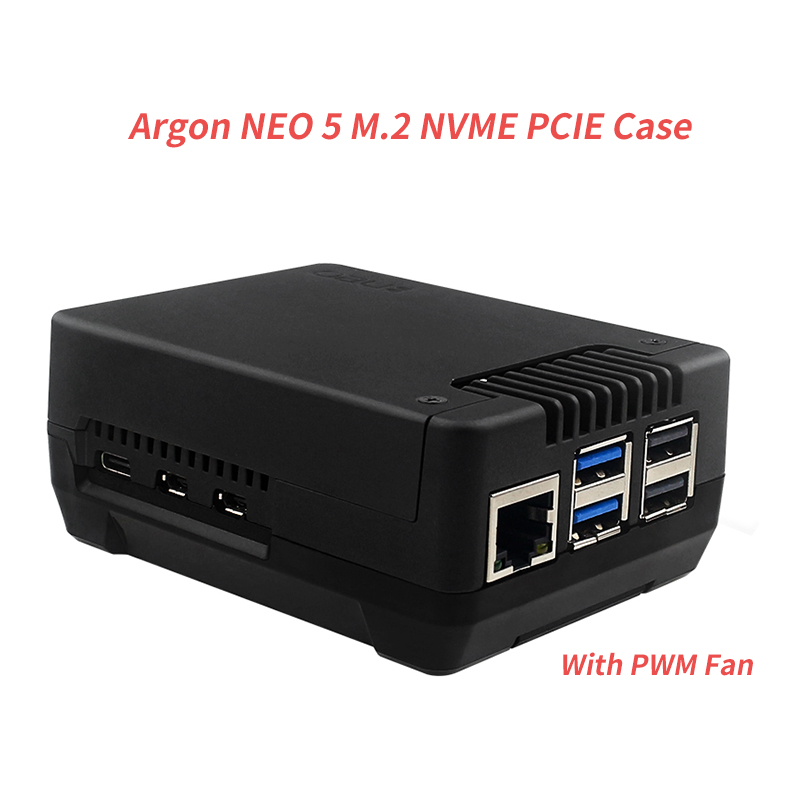アルゴン NEO 5 M.2 NVME PCIEケース PW - Argon One V3 M.2 Nvme Case のレビューと価格