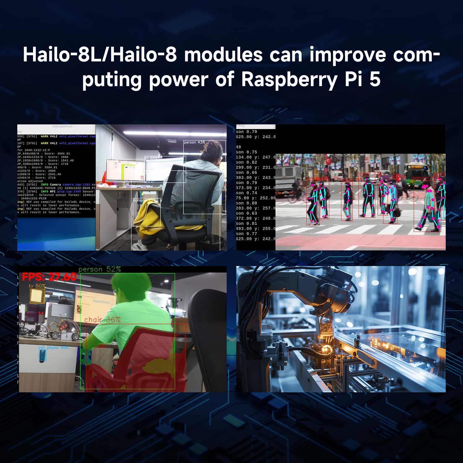Hailo 8/8l AI アクセラレーションモジュール 1 - Raspberry Pi Ai Kit Hailo-8L のレビューと価格