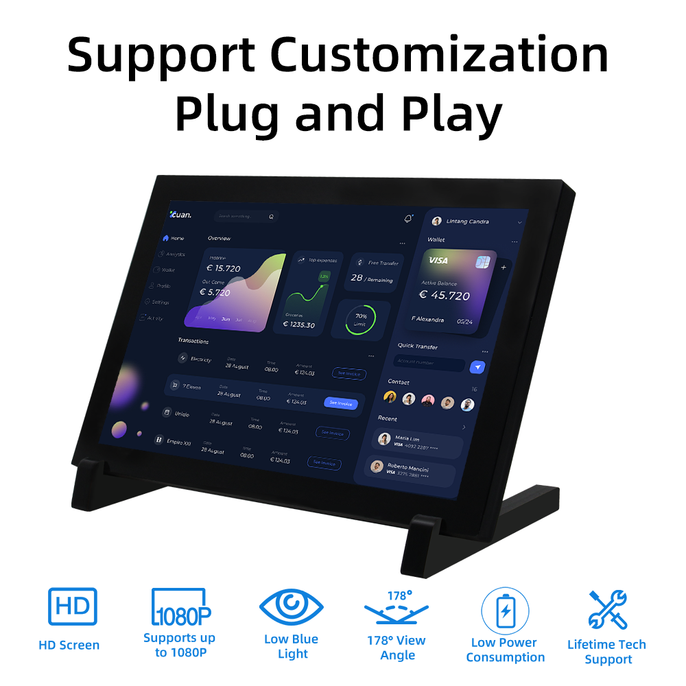 IPistBit 10.1 インチ静電容量式タッチスクリーン - Raspberry Pi 10.1 Inch Capacitive Touch Screen Ips のレビューと価格
