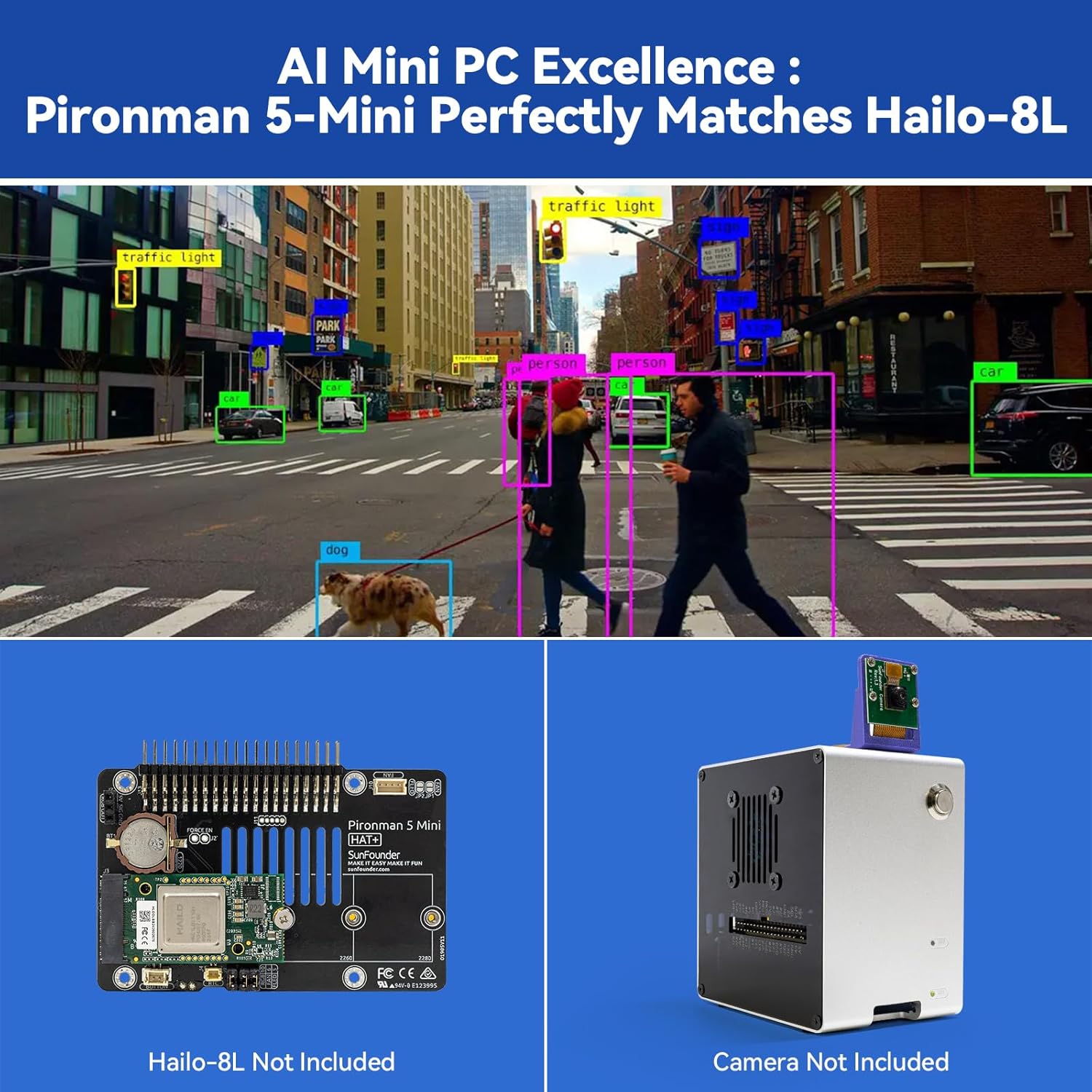 Pironman 5-Mini NVMe M.2 SSD P - Raspberry Pi Ai Kit Hailo-8L のレビューと価格