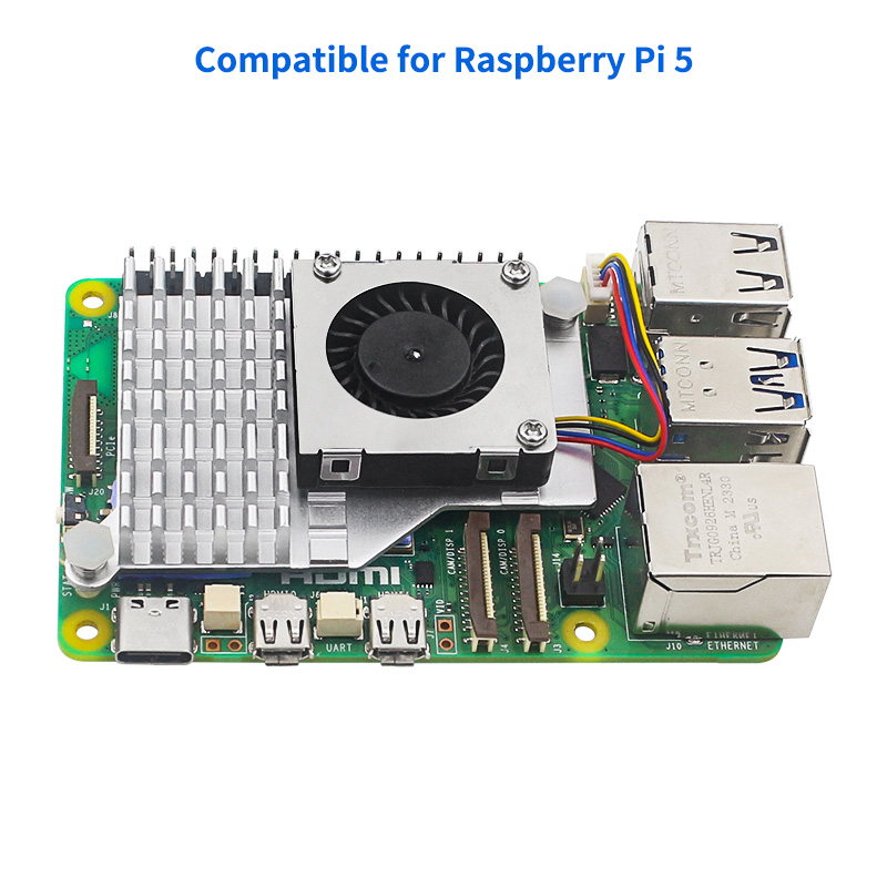 アクティブクーラー,pwm,速度調整可能な扇風機,黒,銀,青 - Raspberry Pi Water Cooling Kit のレビューと価格