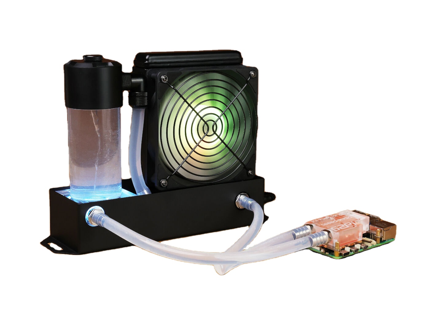 Raspberry Pi 5用ウォータークーリングキット S - Raspberry Pi Water Cooling Kit のレビューと価格