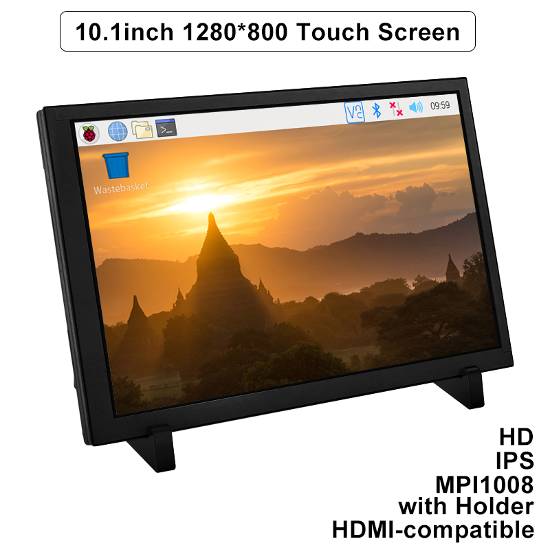 10.1インチ Raspberry Pi 4B タッチスクリ - Raspberry Pi 10.1 Inch Capacitive Touch Screen Ips のレビューと価格