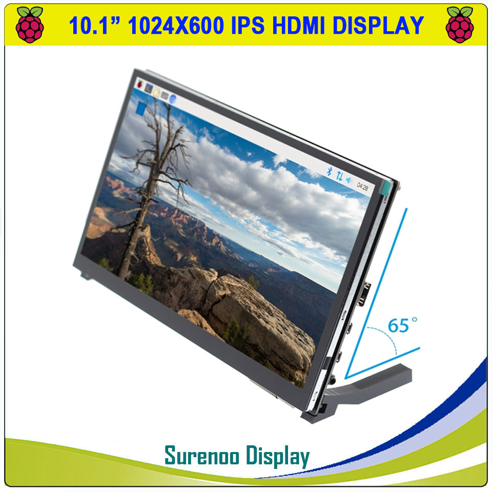 10.1インチ 1024*600 HDMI対応 IPS TF - Raspberry Pi 10.1 Inch Capacitive Touch Screen Ips のレビューと価格