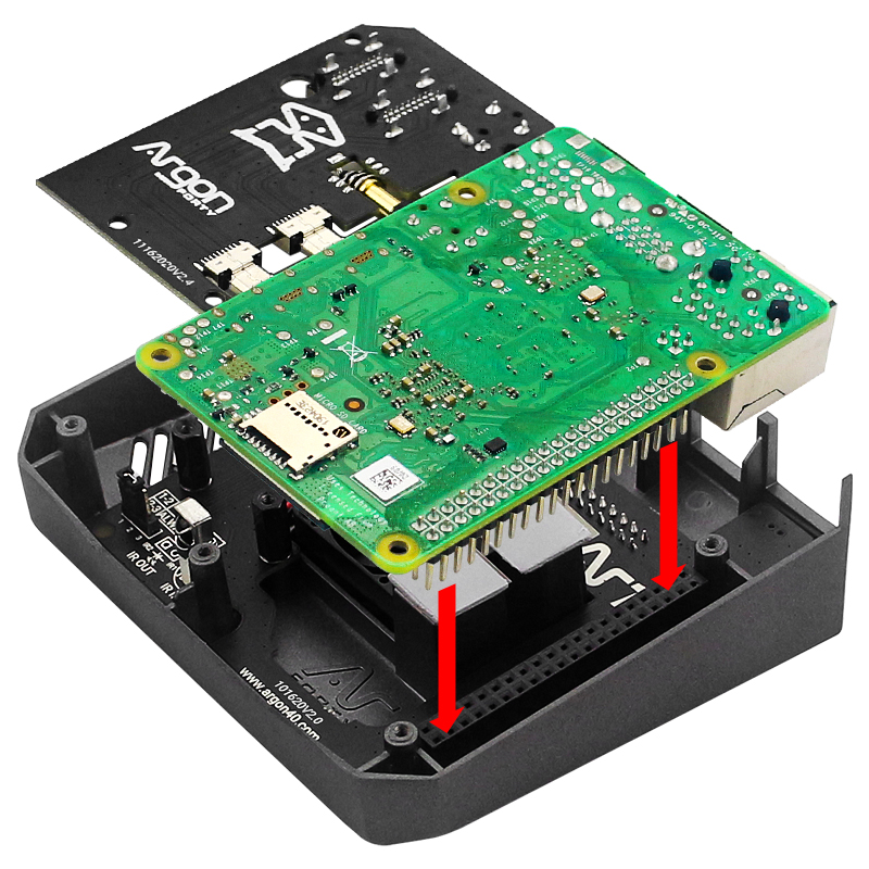 4つのバックシェルを備えたRaspberryPiモデルB用の - Argon One V3 M.2 Nvme Case のレビューと価格
