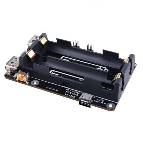 Raspberry Pi 5V 4A UPS 無停電電源装置 - Raspberry Pi Uninterrupted Power Supply Ups 18650 のレビューと価格