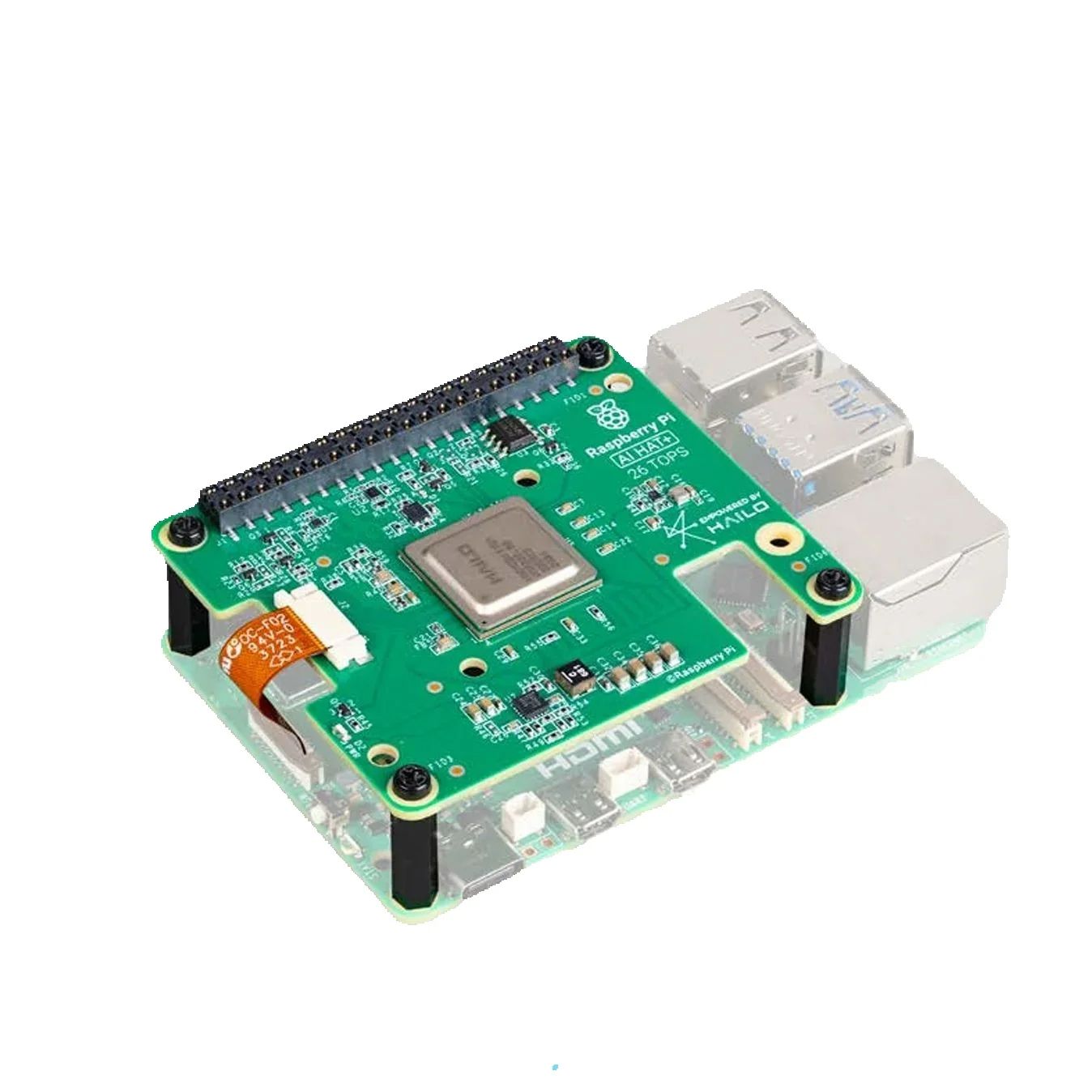 Raspberry Pi Al HAT+は、オンボードHai - Raspberry Pi Ai Kit Hailo-8L のレビューと価格